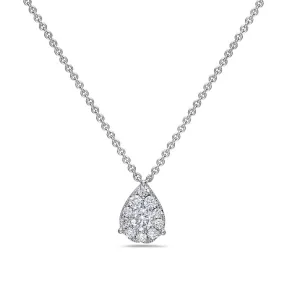 14kw Pave Diamond Pendant