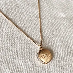 18k Gold Filled 11:11 Synchronicity Necklace