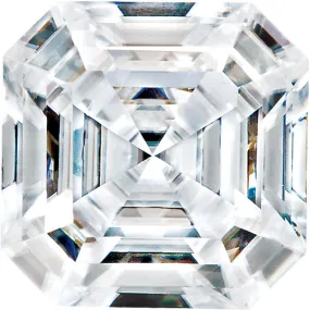 2.03ct Asscher Moissanite