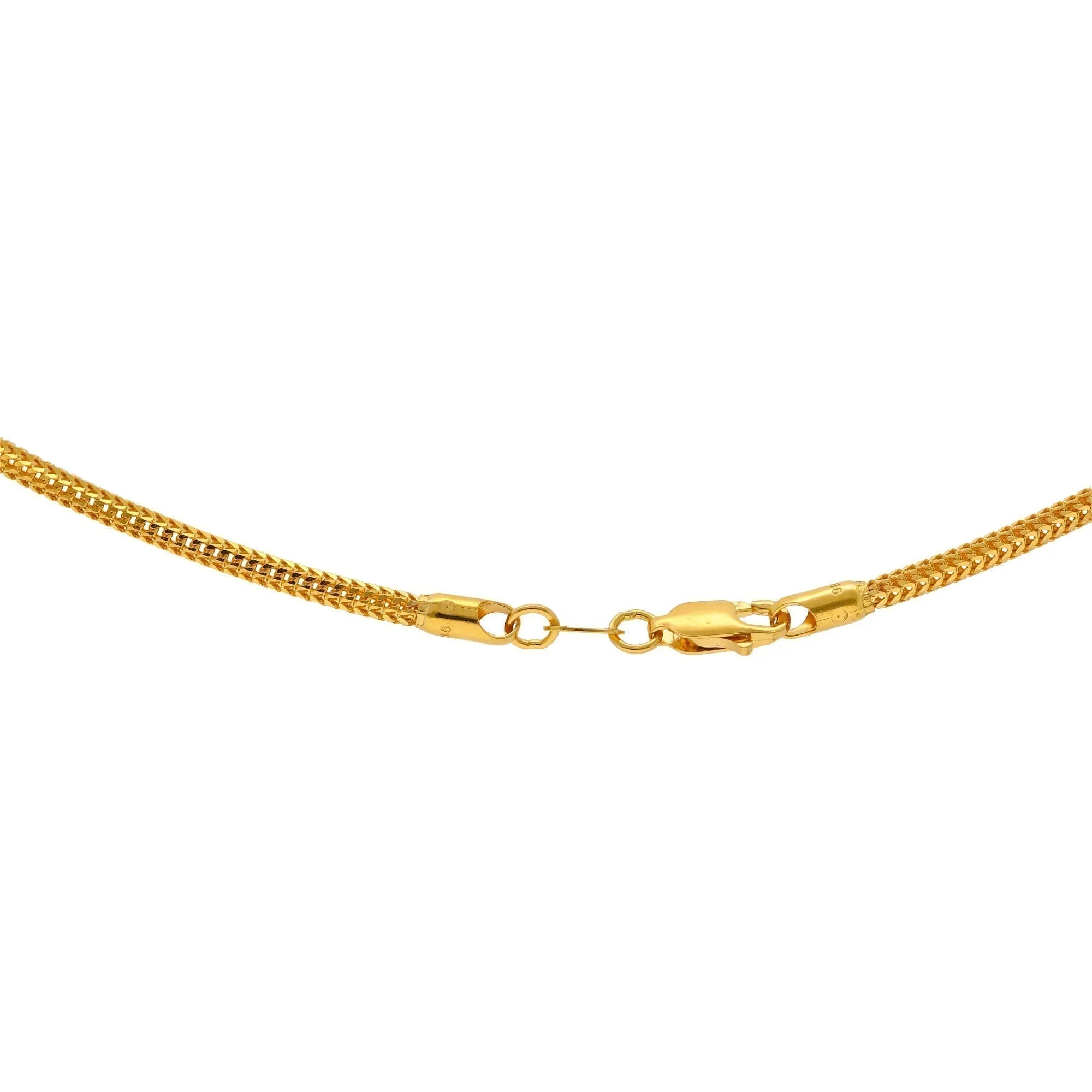 22K Yellow Gold 20 inches Chain(25.3 gm)