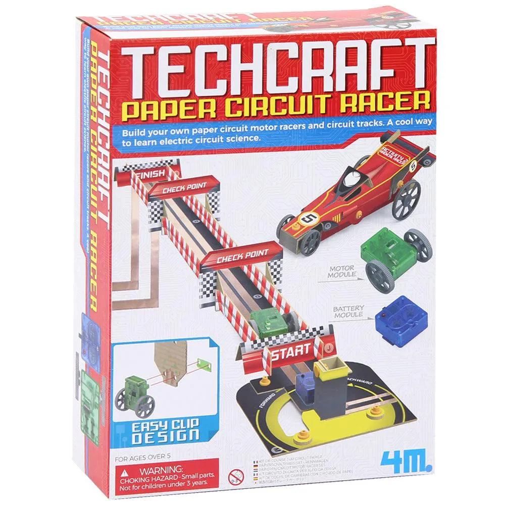 4M Techcraft Paper Circuit Racer