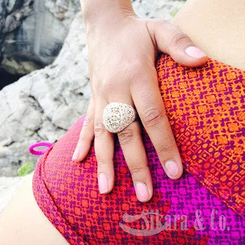 Arabesque Filigree Dome Ring