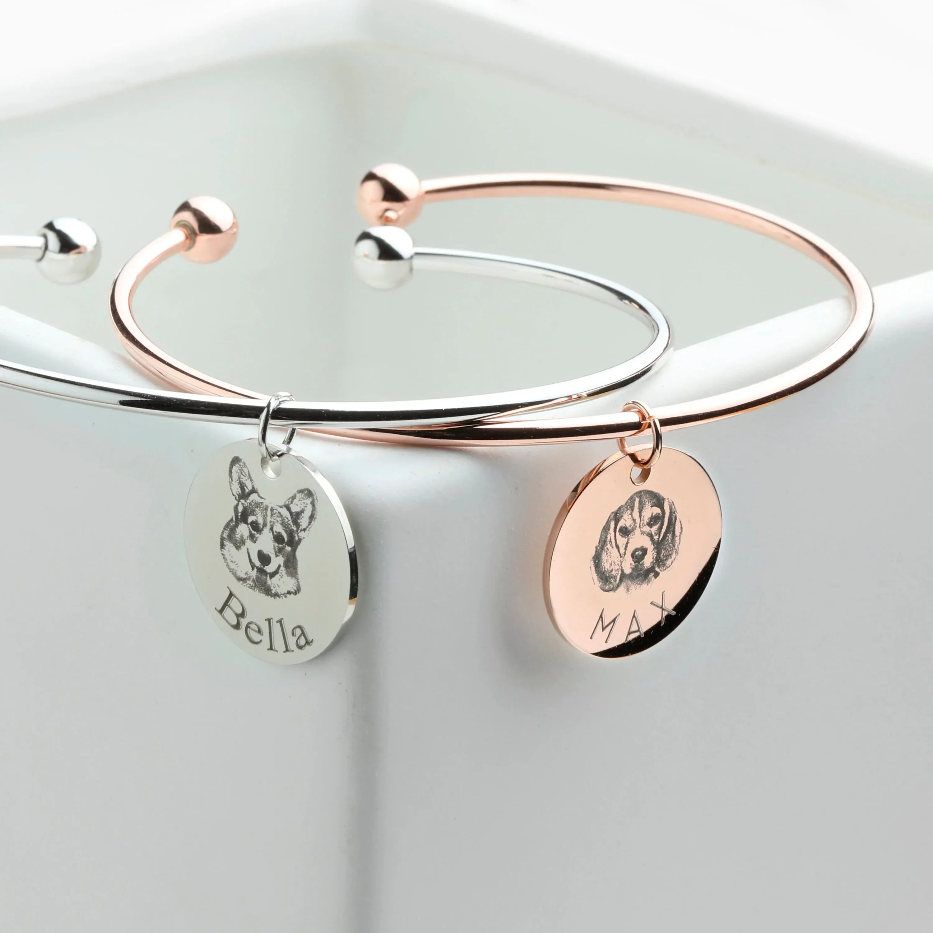 Bailey Large Pet Portrait Bracelet