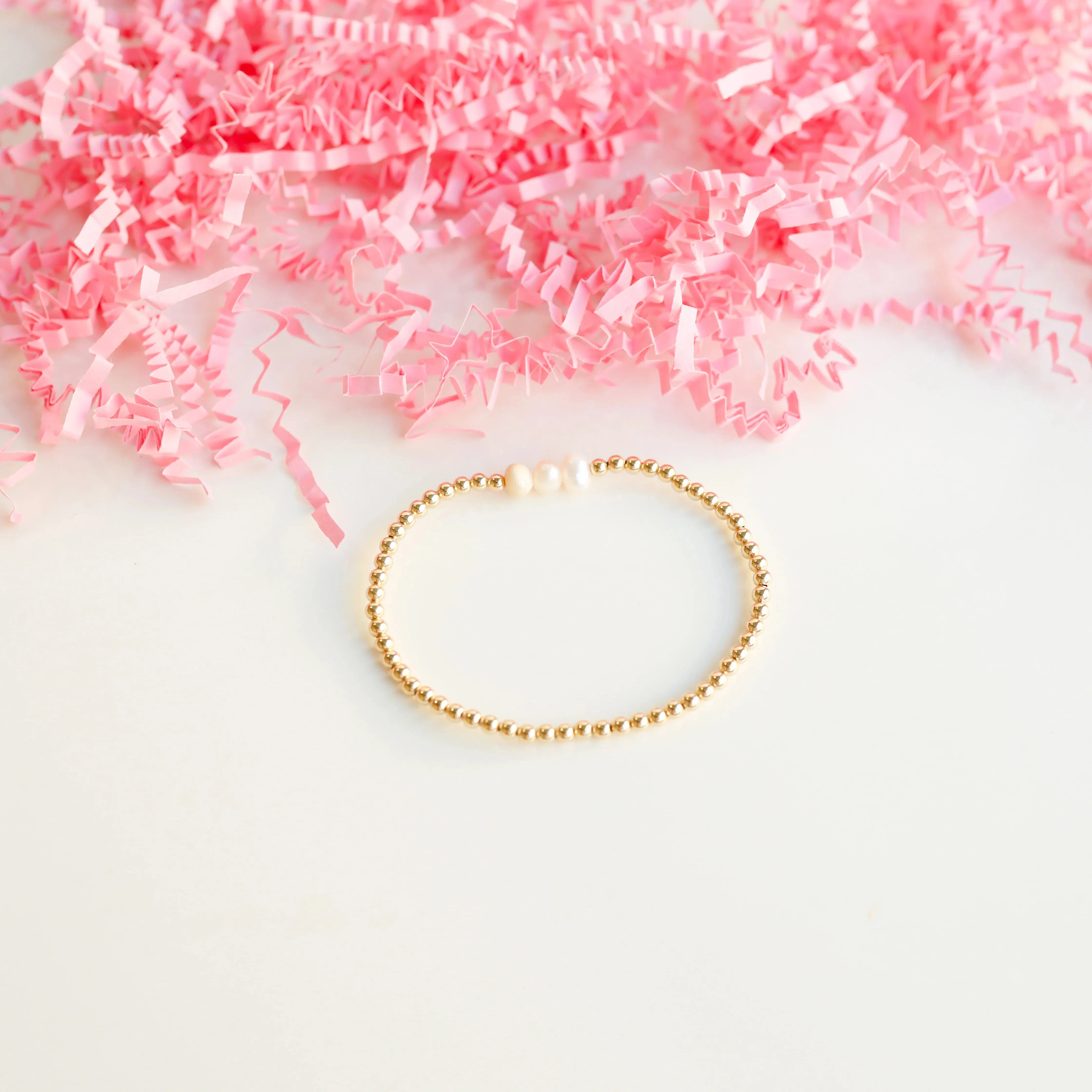 Beaded Blondes | Harper Bracelet in Gold