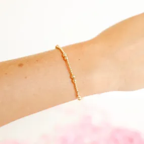 Beaded Blondes | Leah Bracelet in Gold