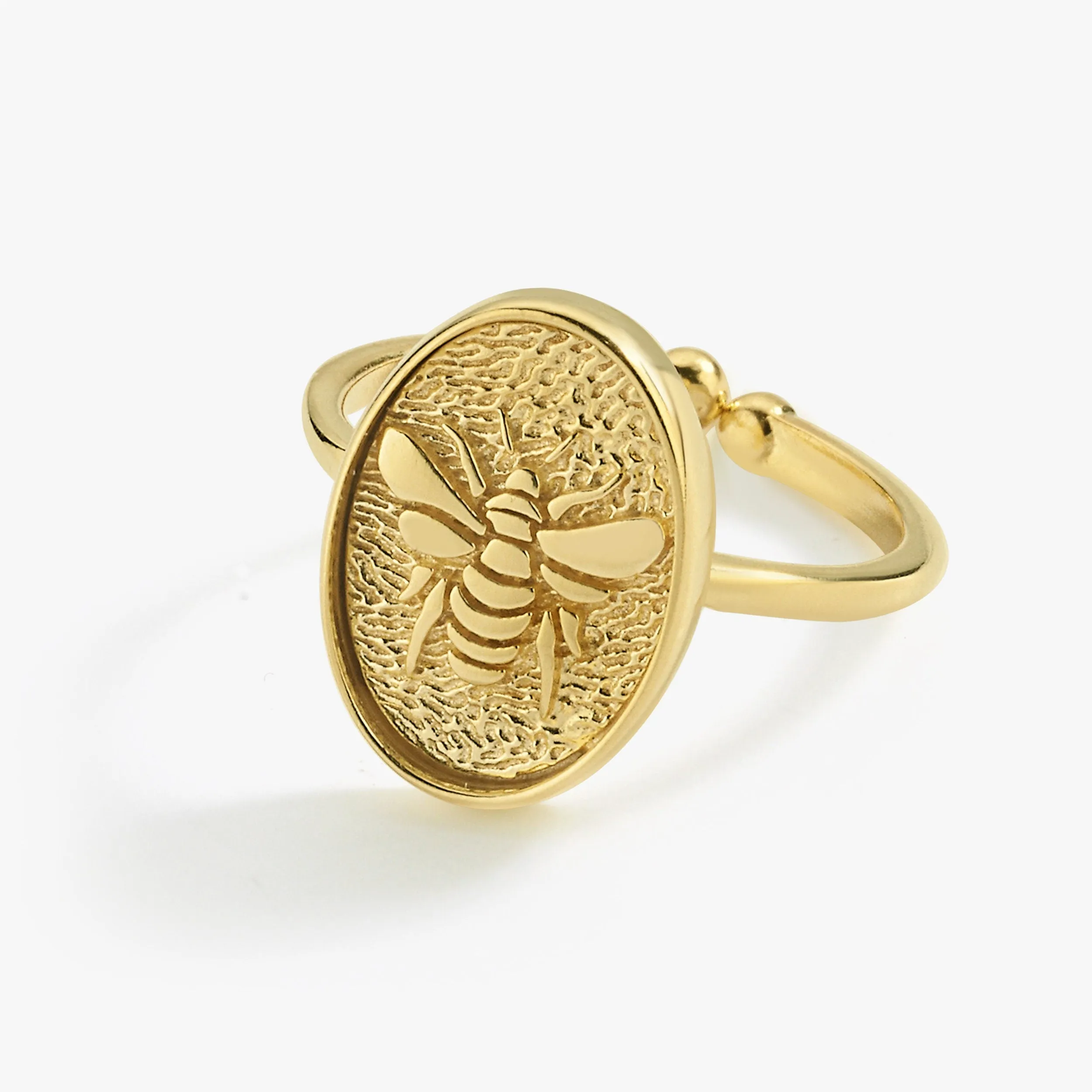 Bee Ring | 14K Gold Vermeil