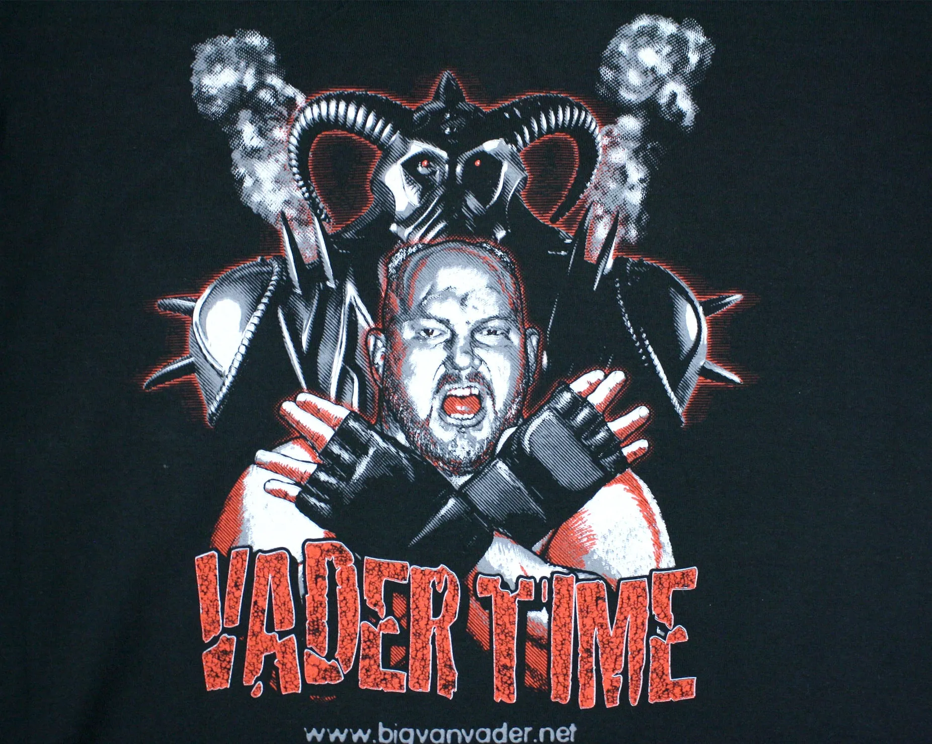 BIG VAN VADER 'BIG VAN CRUSH' T-SHIRT LG