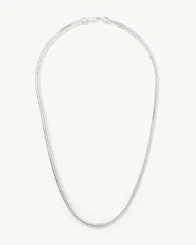 Camail Long Snake Chain Necklace