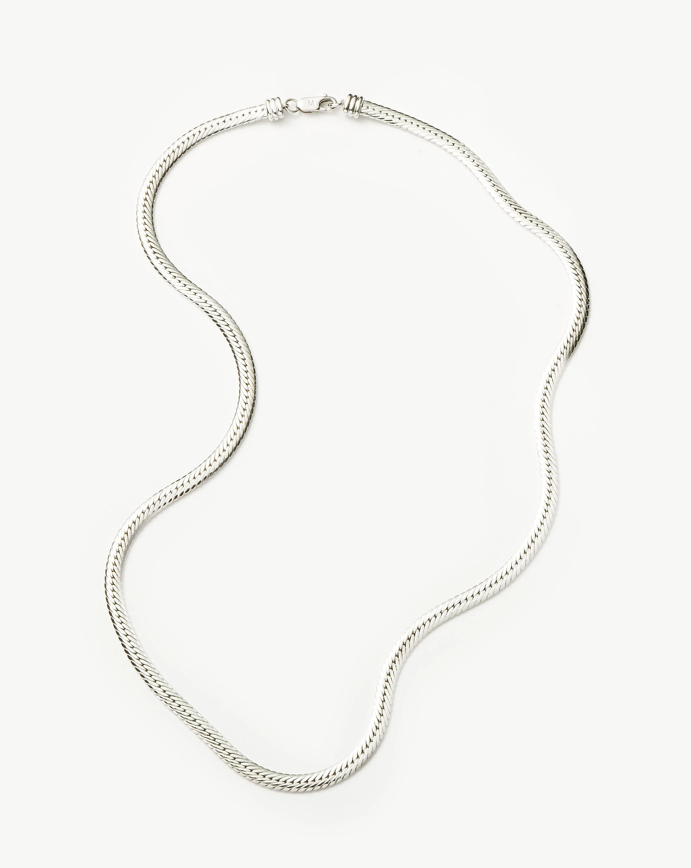 Camail Long Snake Chain Necklace