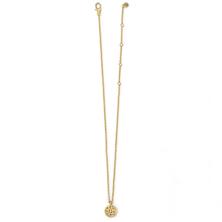 Contempo Medallion Petite Necklace