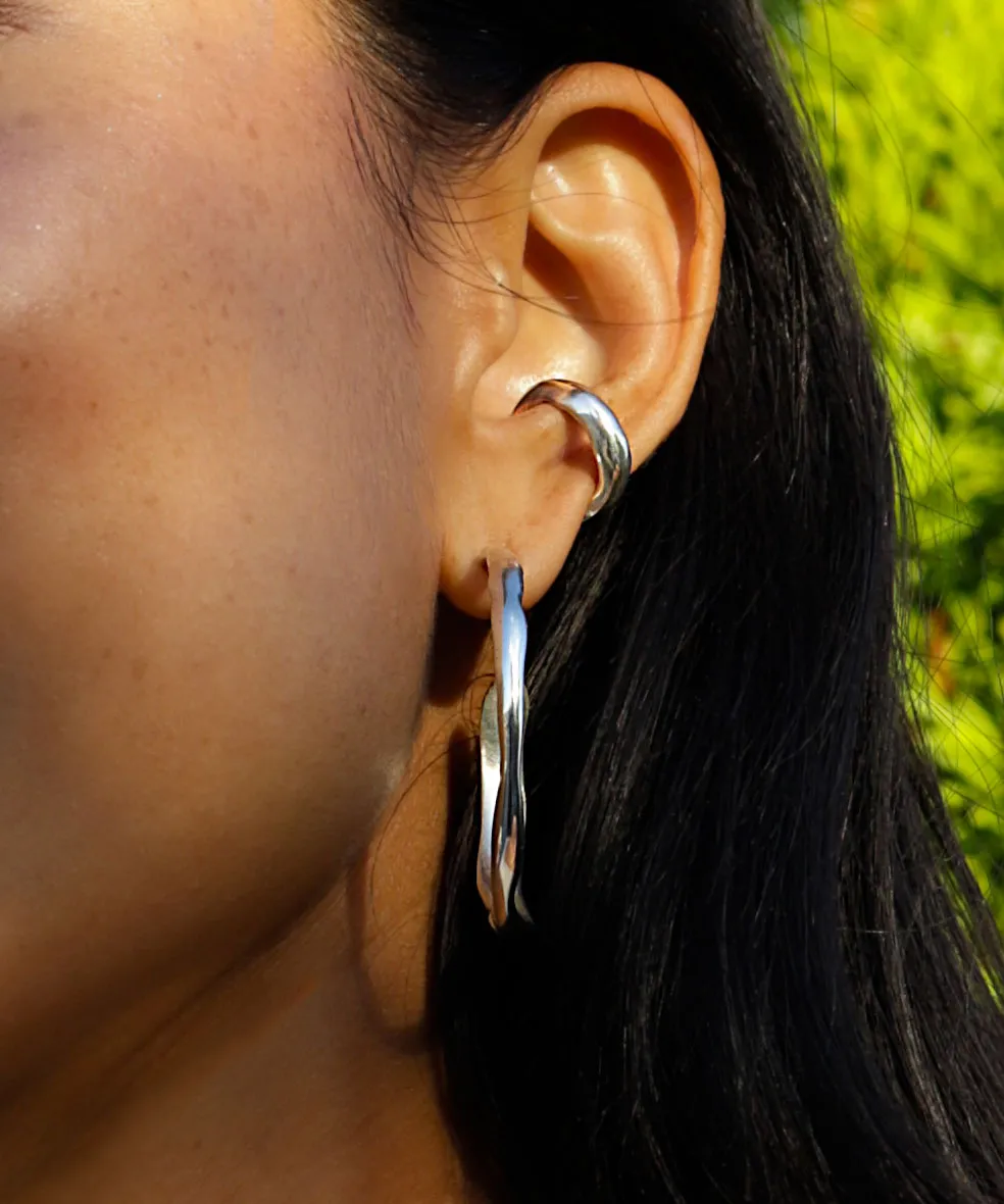 Curve Cartilage Ear Cuff