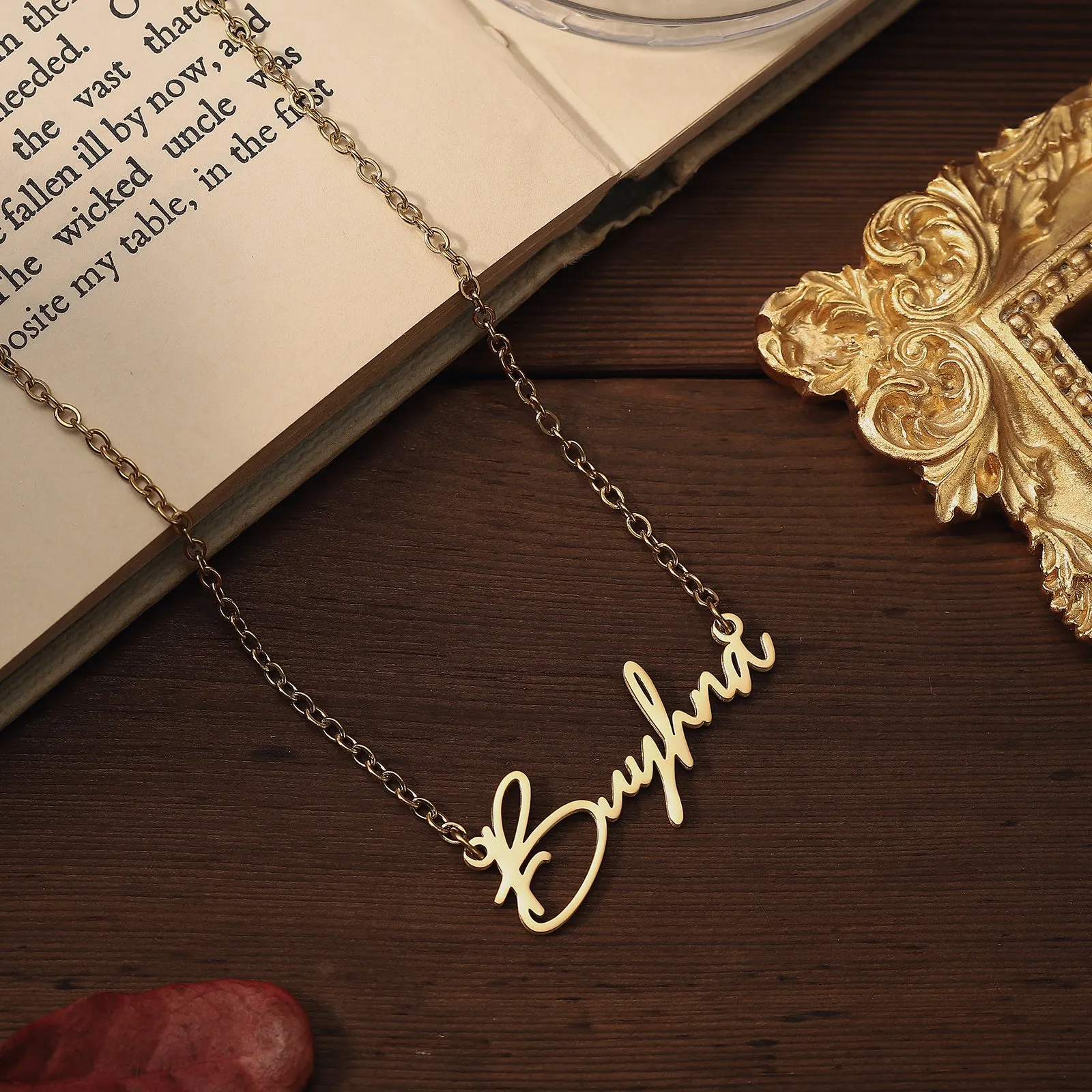 Custom Nameplate Necklace