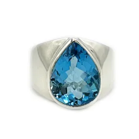 Dipti Swiss Blue Topaz Ring