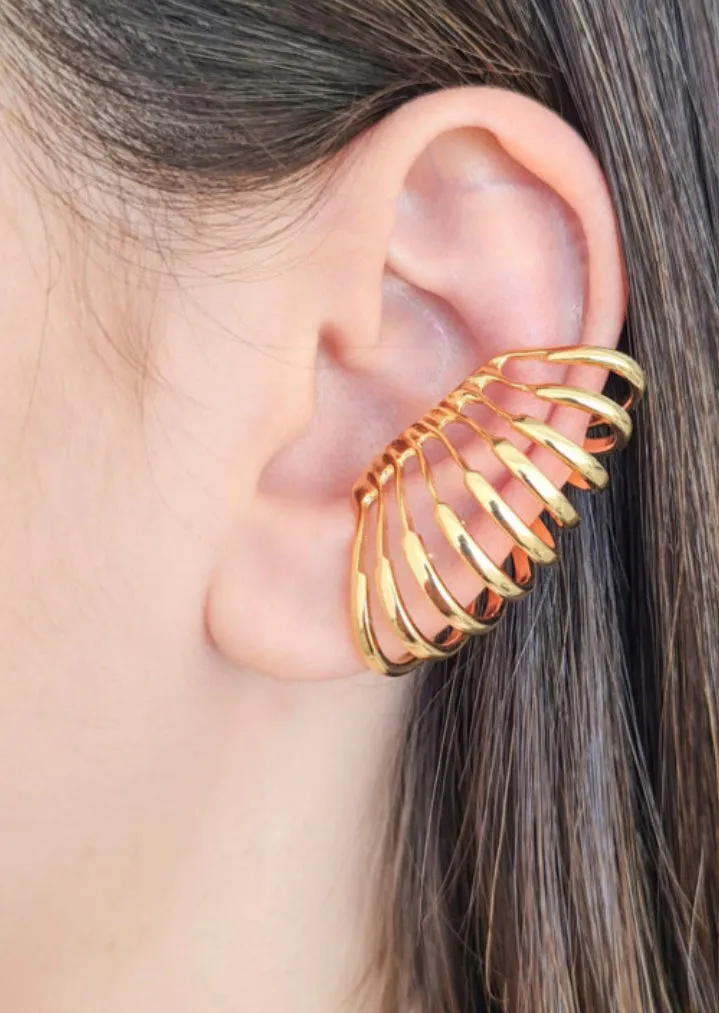 EAR CUFF 9 HOOPS