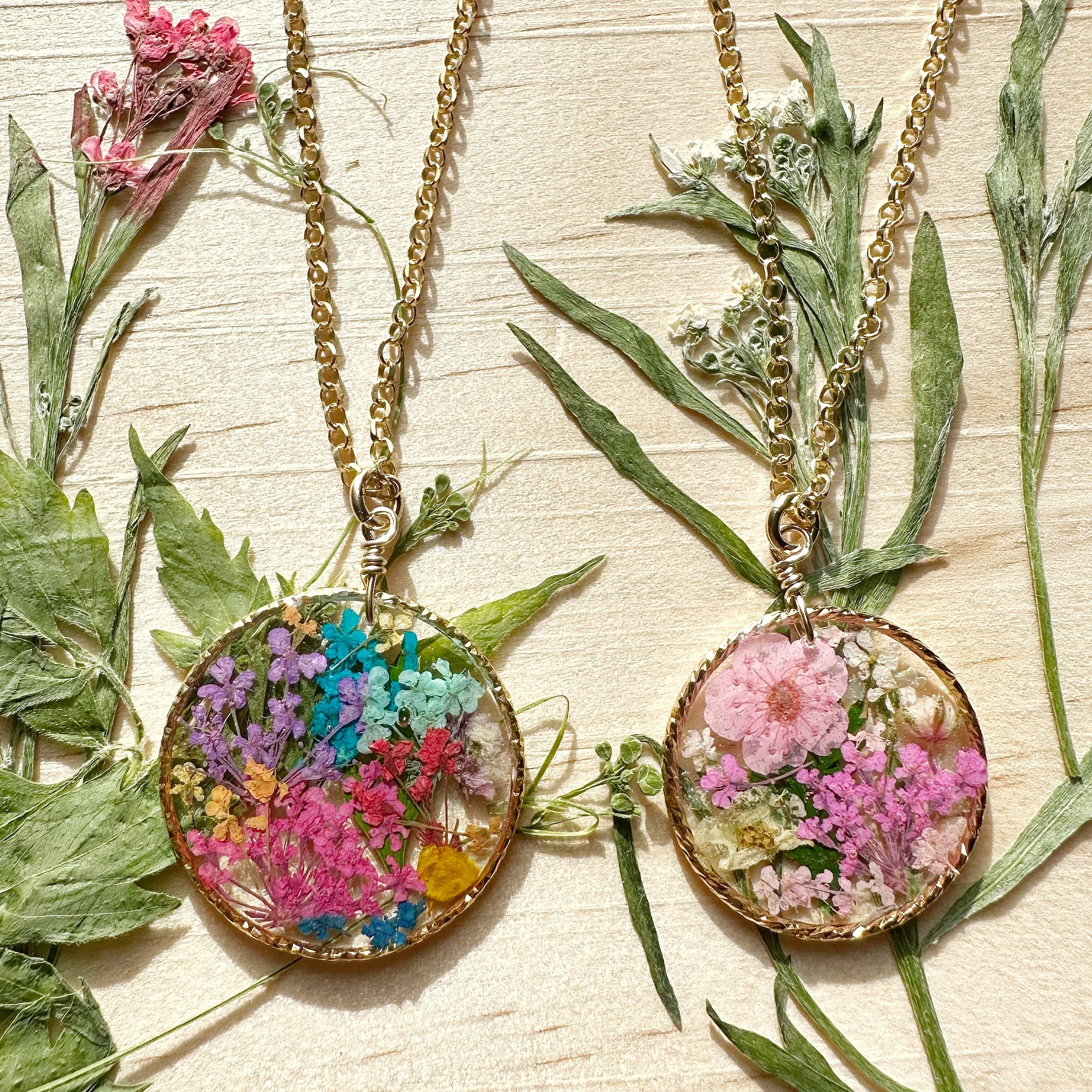 Efflorescence of Nature Necklaces - BG103