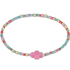 egirl Hope Unwritten Signature Cross Bracelet - Anything Is Popsicle