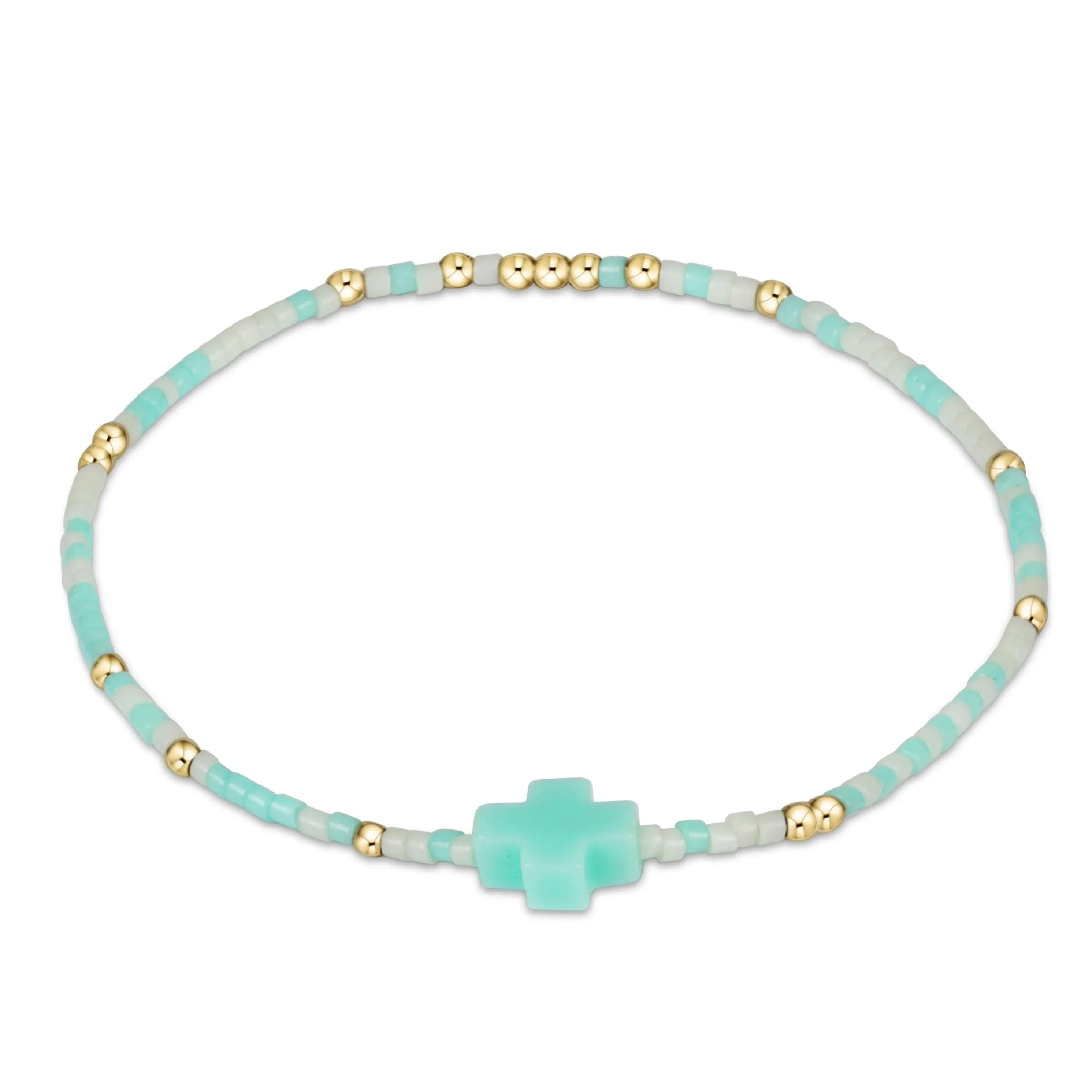 egirl Hope Unwritten Signature Cross Bracelet - What I Mint To Say