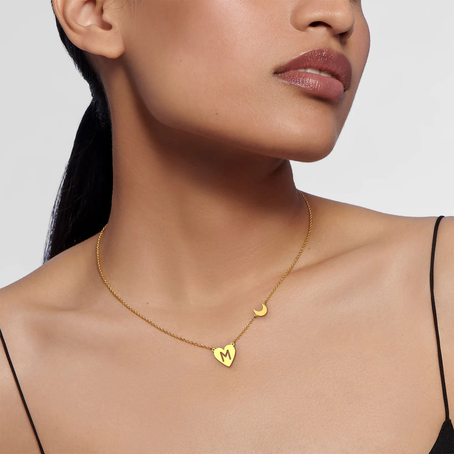 Emara Necklace Rose 14KT