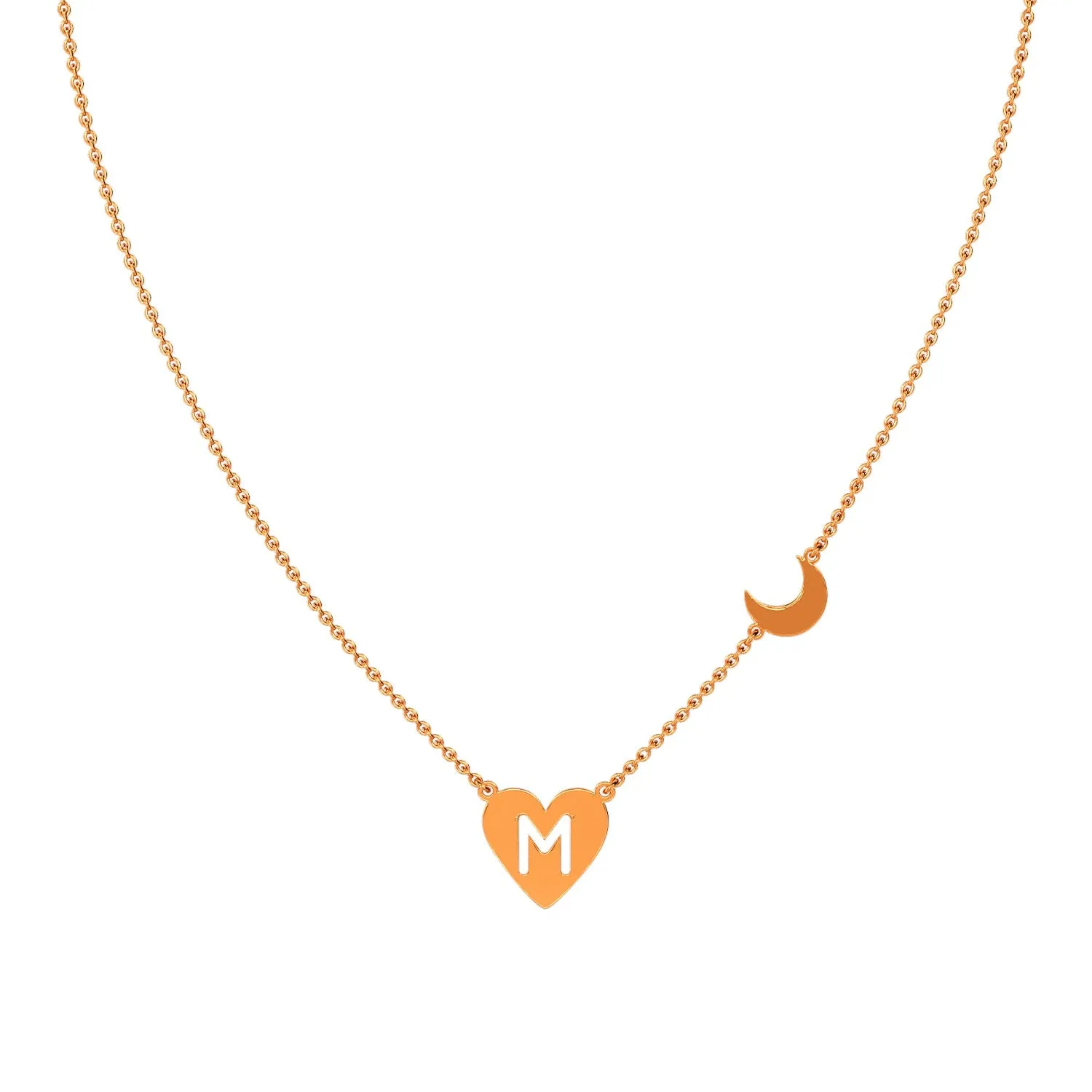 Emara Necklace Rose 14KT