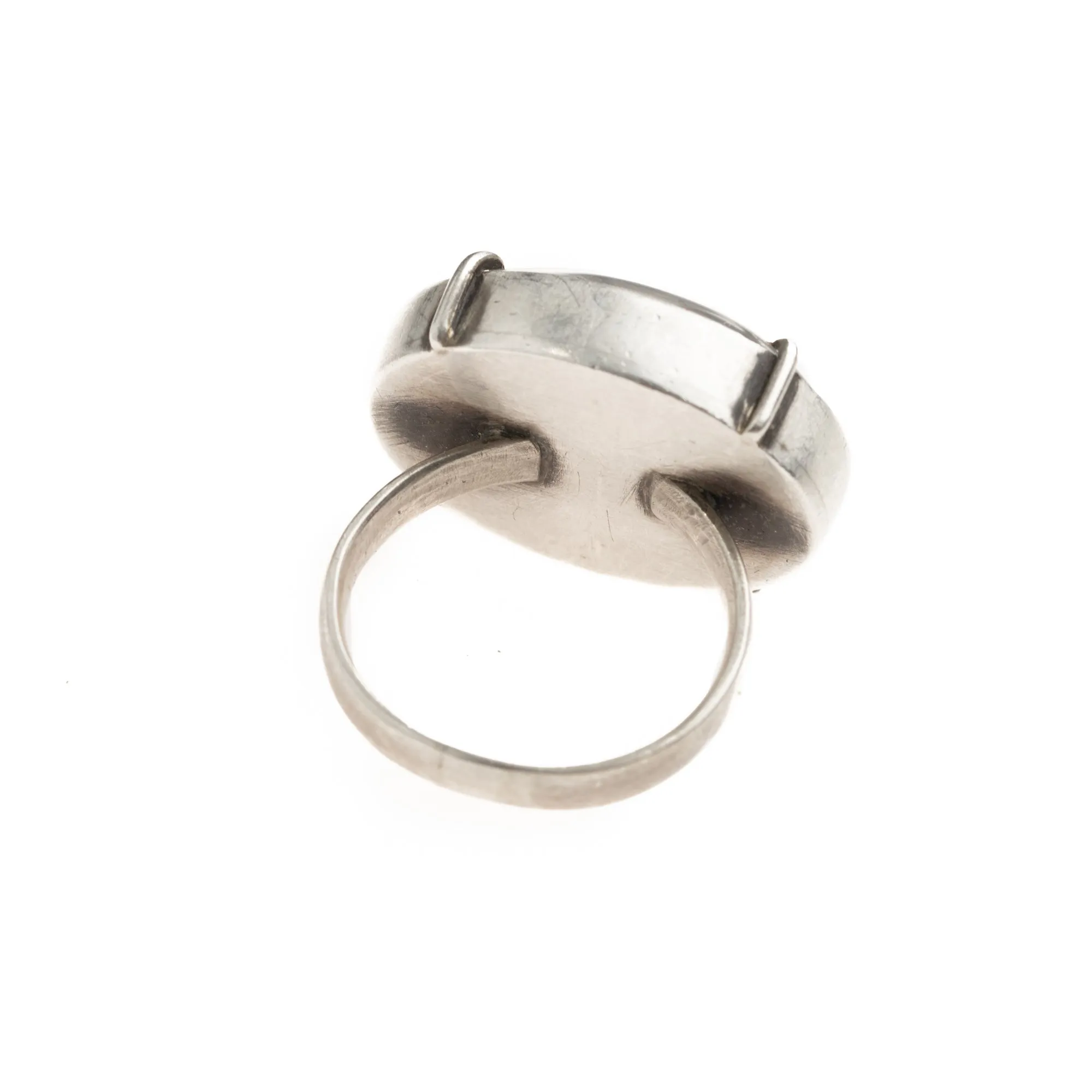 Grouper Pierced Quartz Vanity Ring