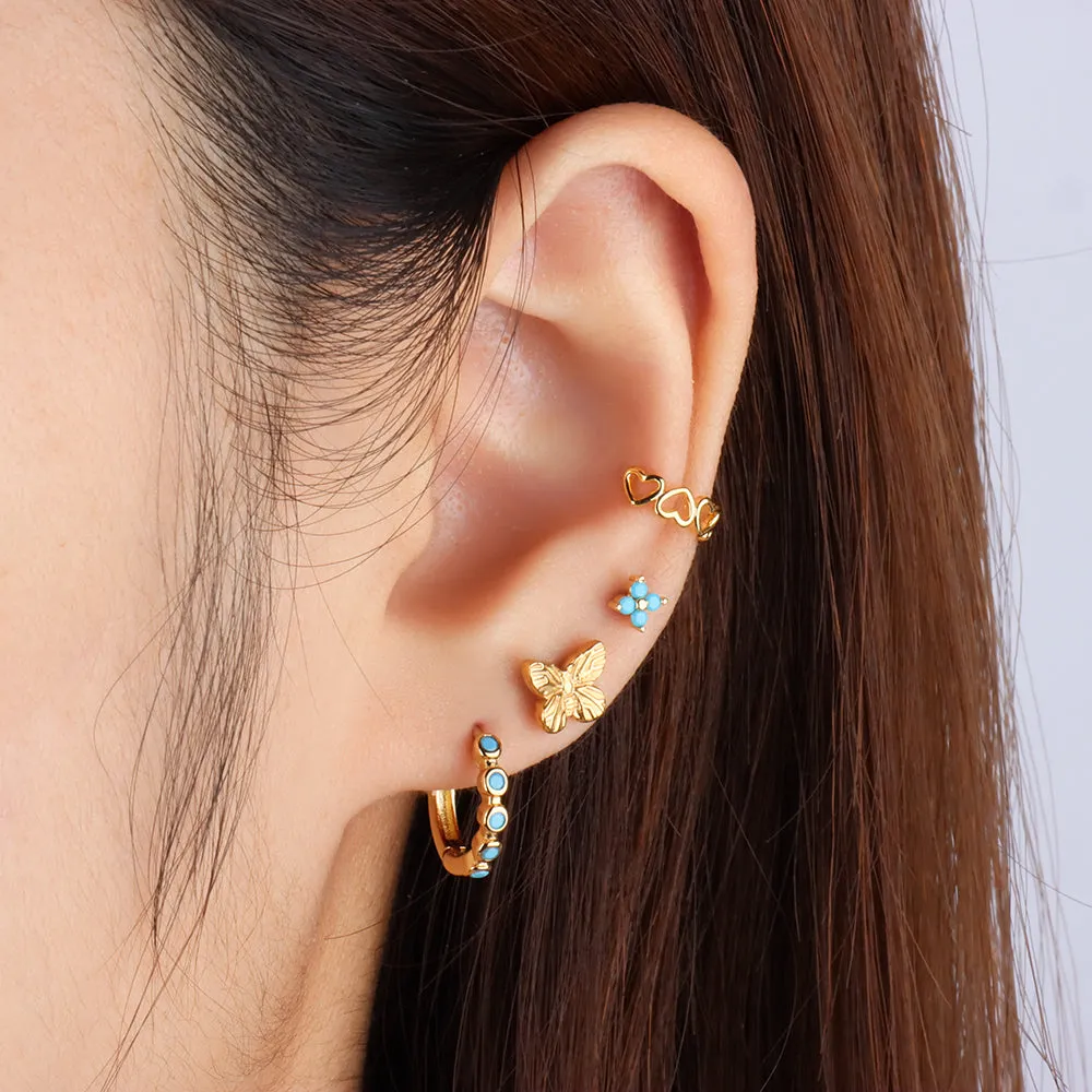 Heart to Heart Ear Cuff