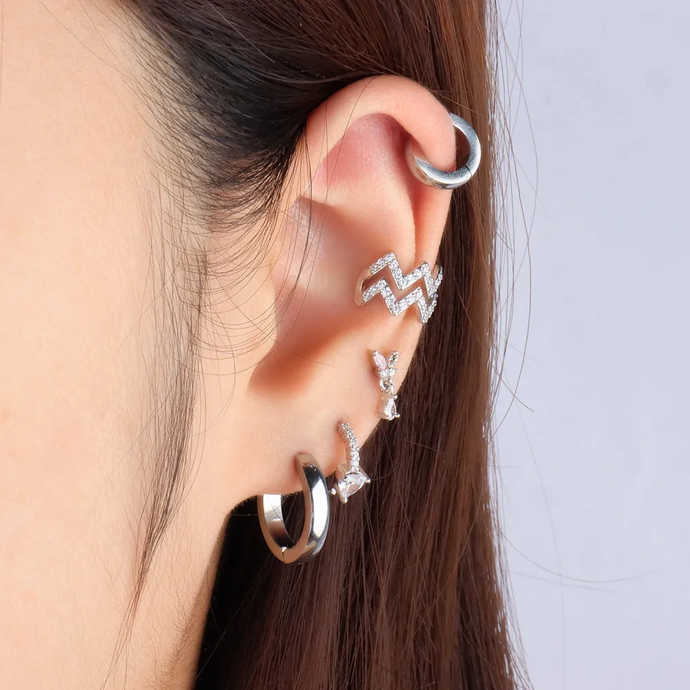 Heartbeat Ear Cuff