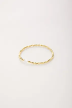 Henri Single Crystal Clover Bracelet