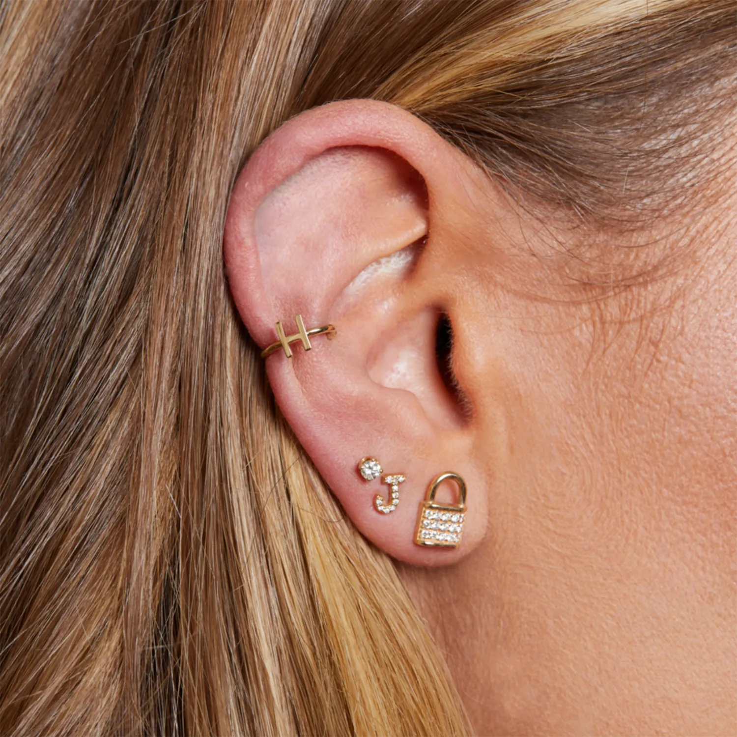 Initial Ear Cuff