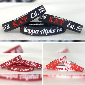 Kappa Silicone Bracelets