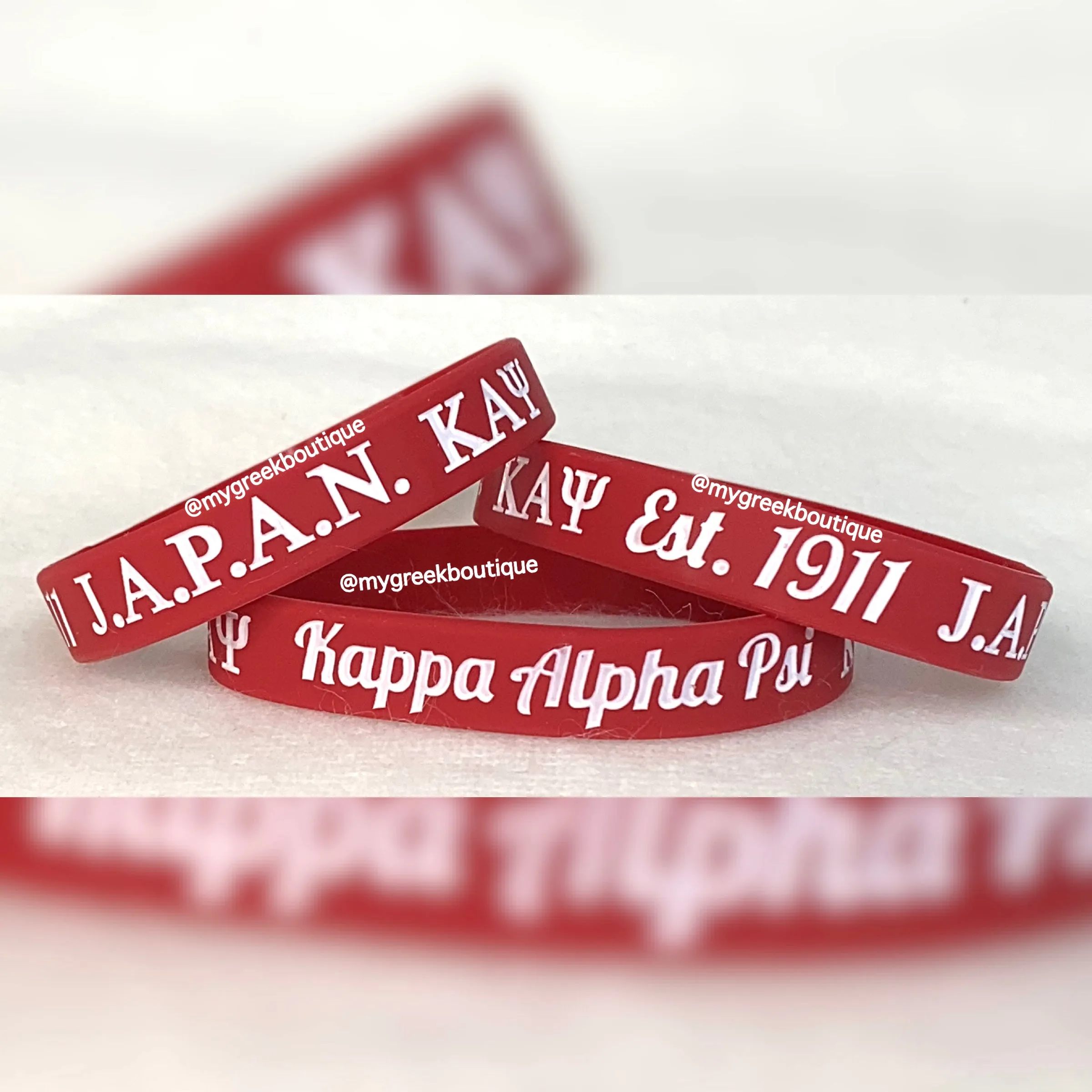 Kappa Silicone Bracelets