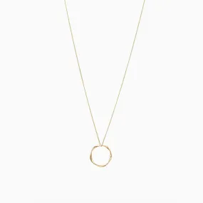 Long Marianne Circle Necklace