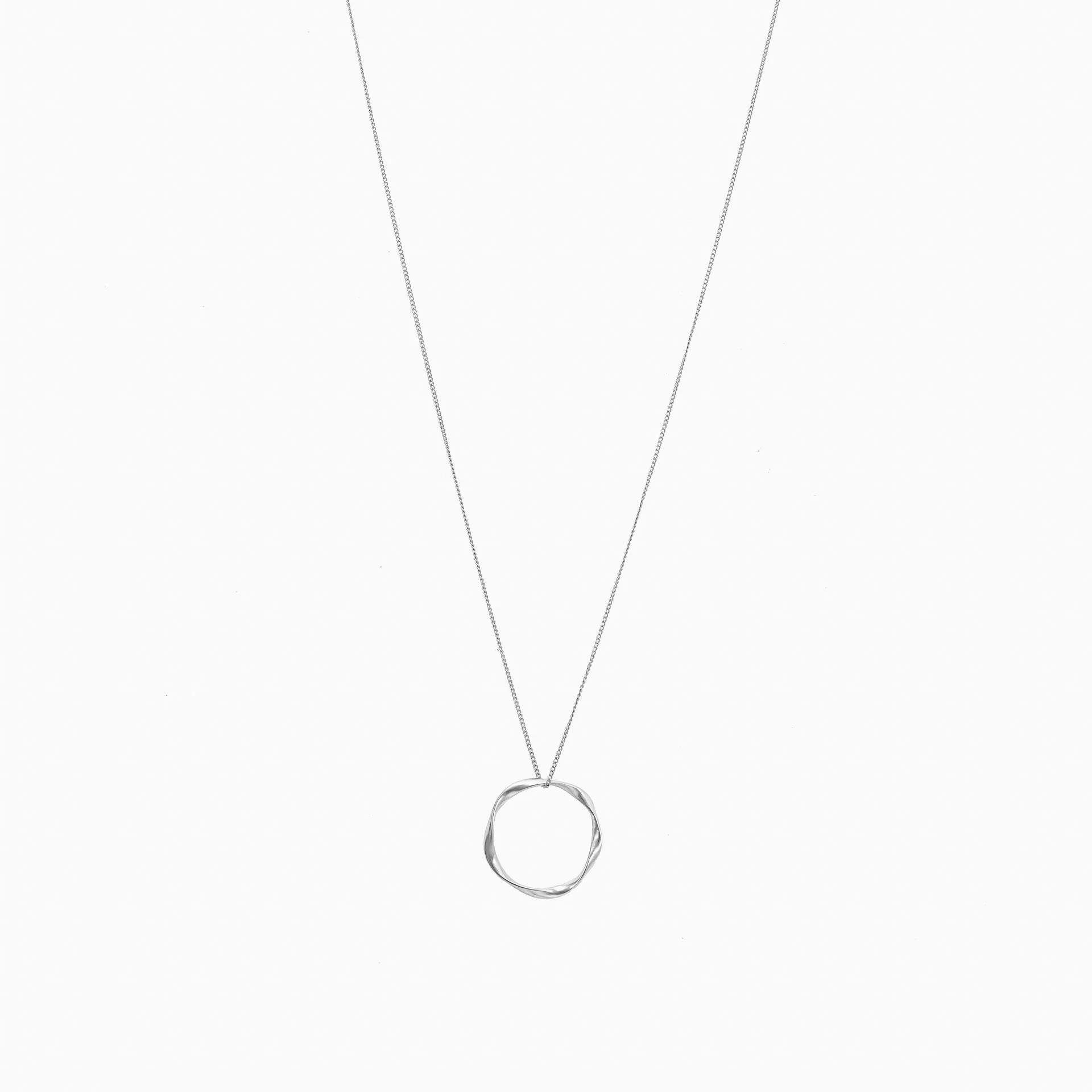 Long Marianne Circle Necklace