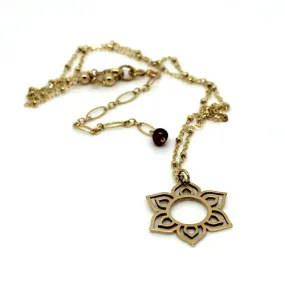 Lotus Flower Necklace