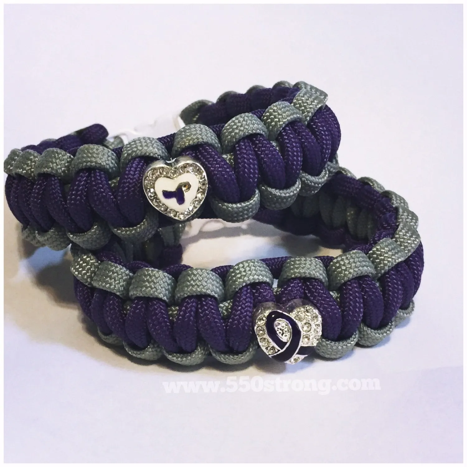 Lupus/Domestic Violence Awareness Bracelet