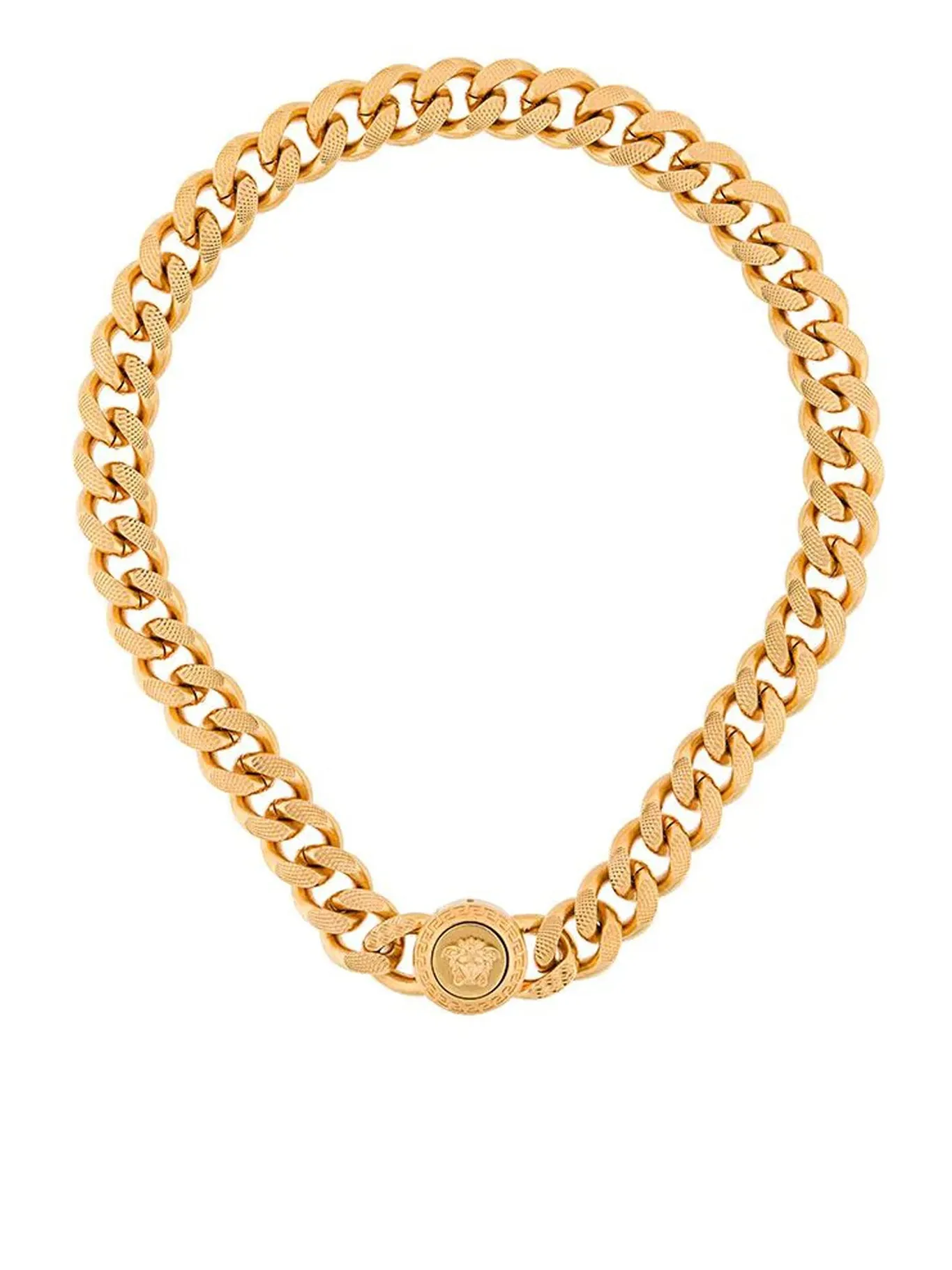 Medusa chainlink necklace