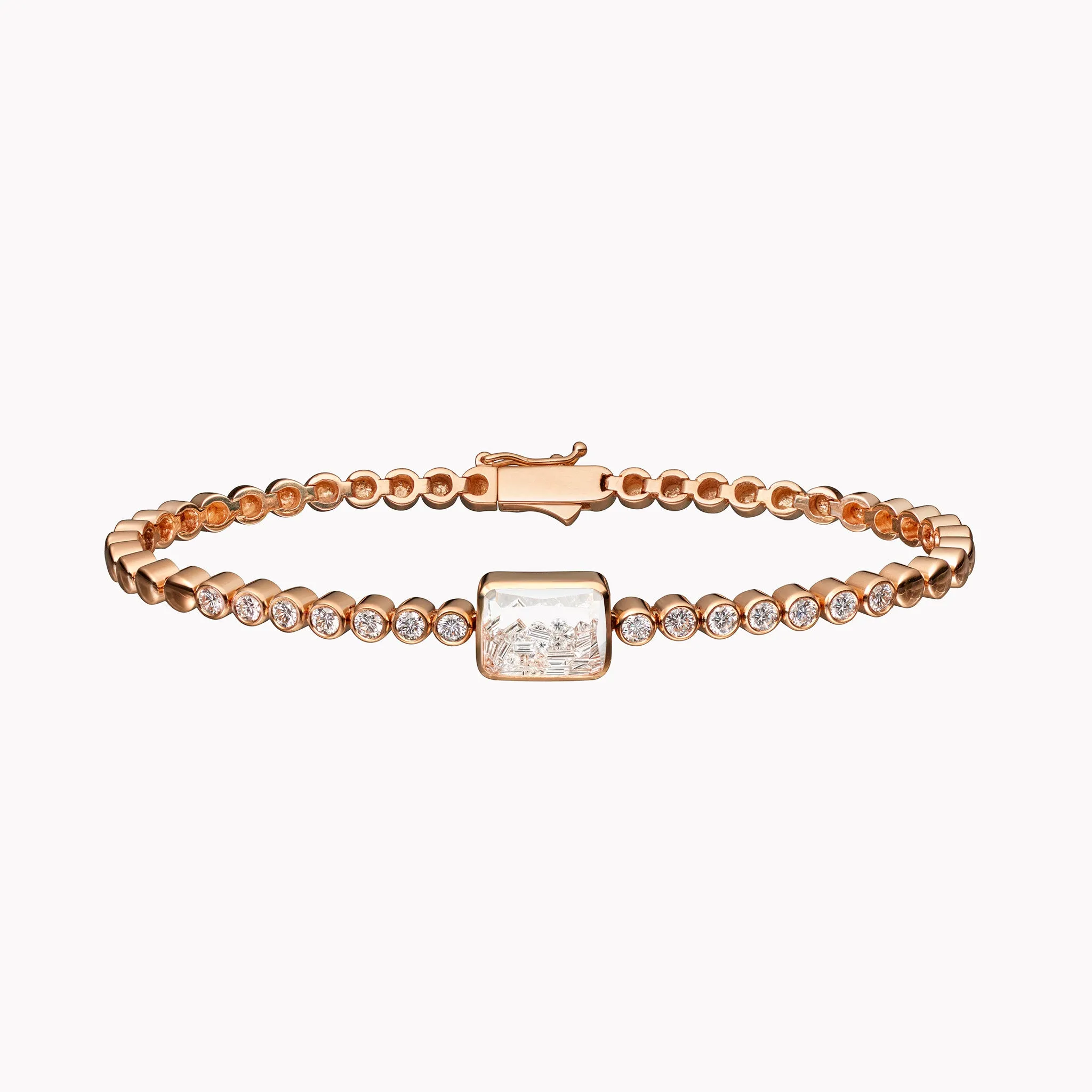 Meia Onda Diamond Bracelet