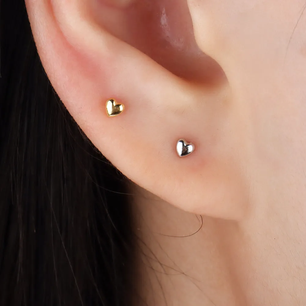 Mini Heart Stud