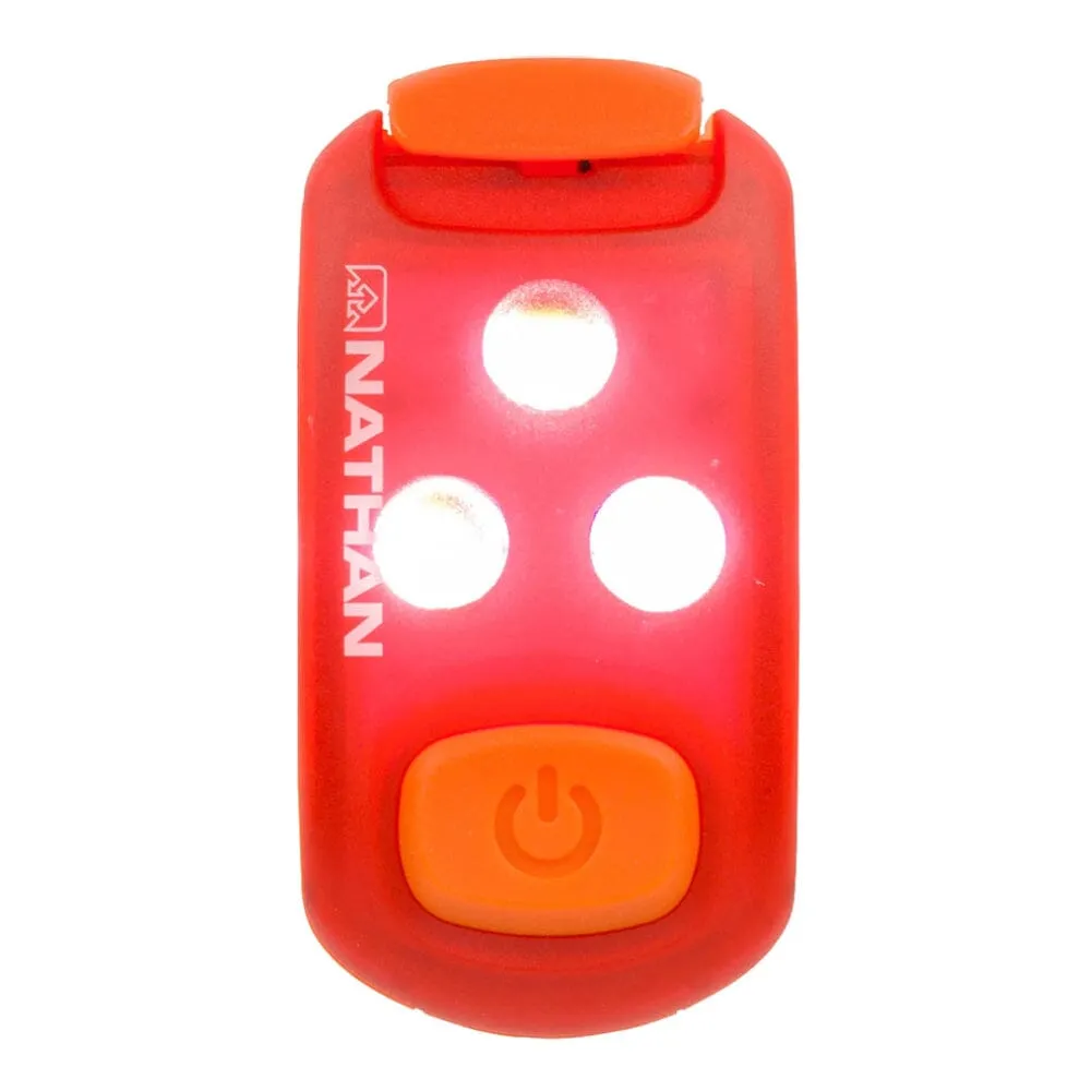 Nathan Strobelight LED Safety Light Clip