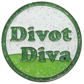 Navika Glitzy Hat Clip/Marker Divot Diva