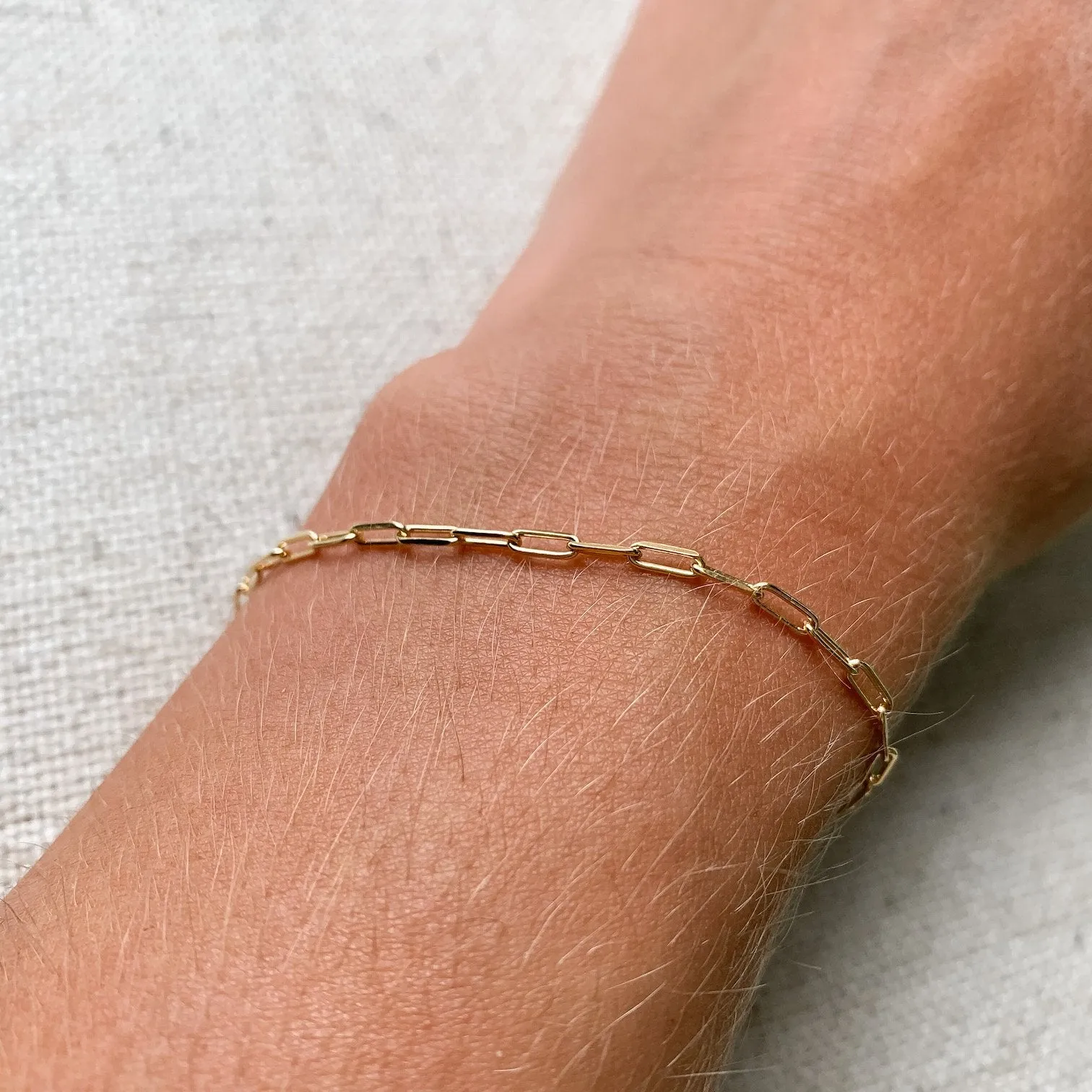 Paper Clip Bracelet