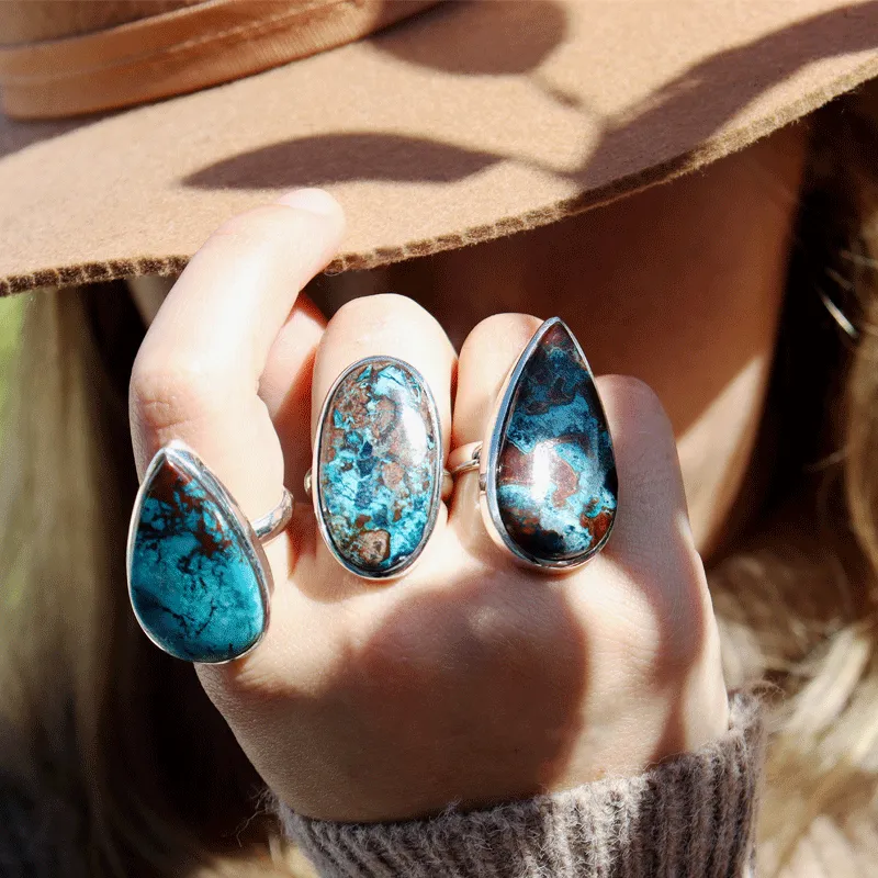 Percy Shattuckite Oval Ring D