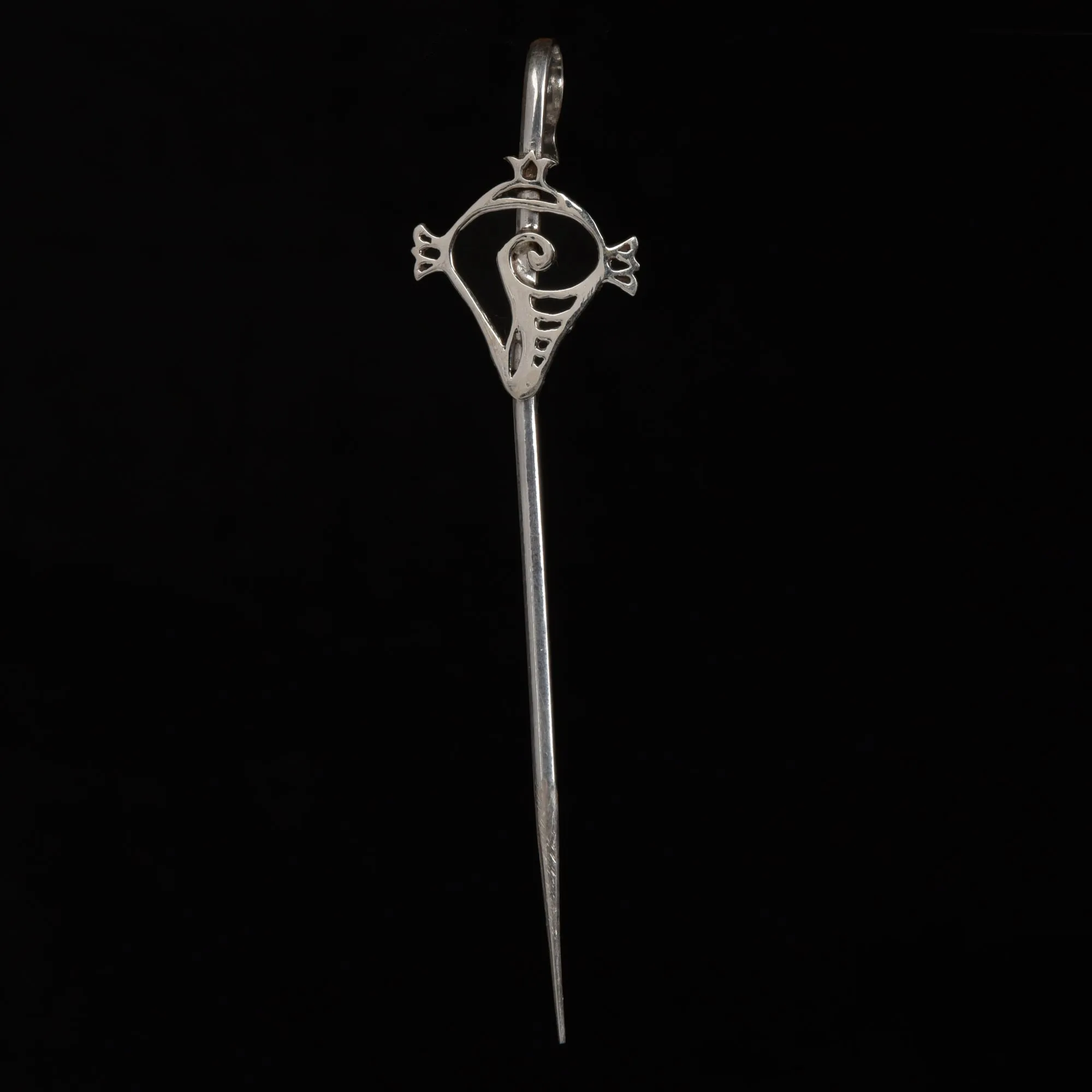 Shankh Handcrafted Sterling Silver Ear-cuff