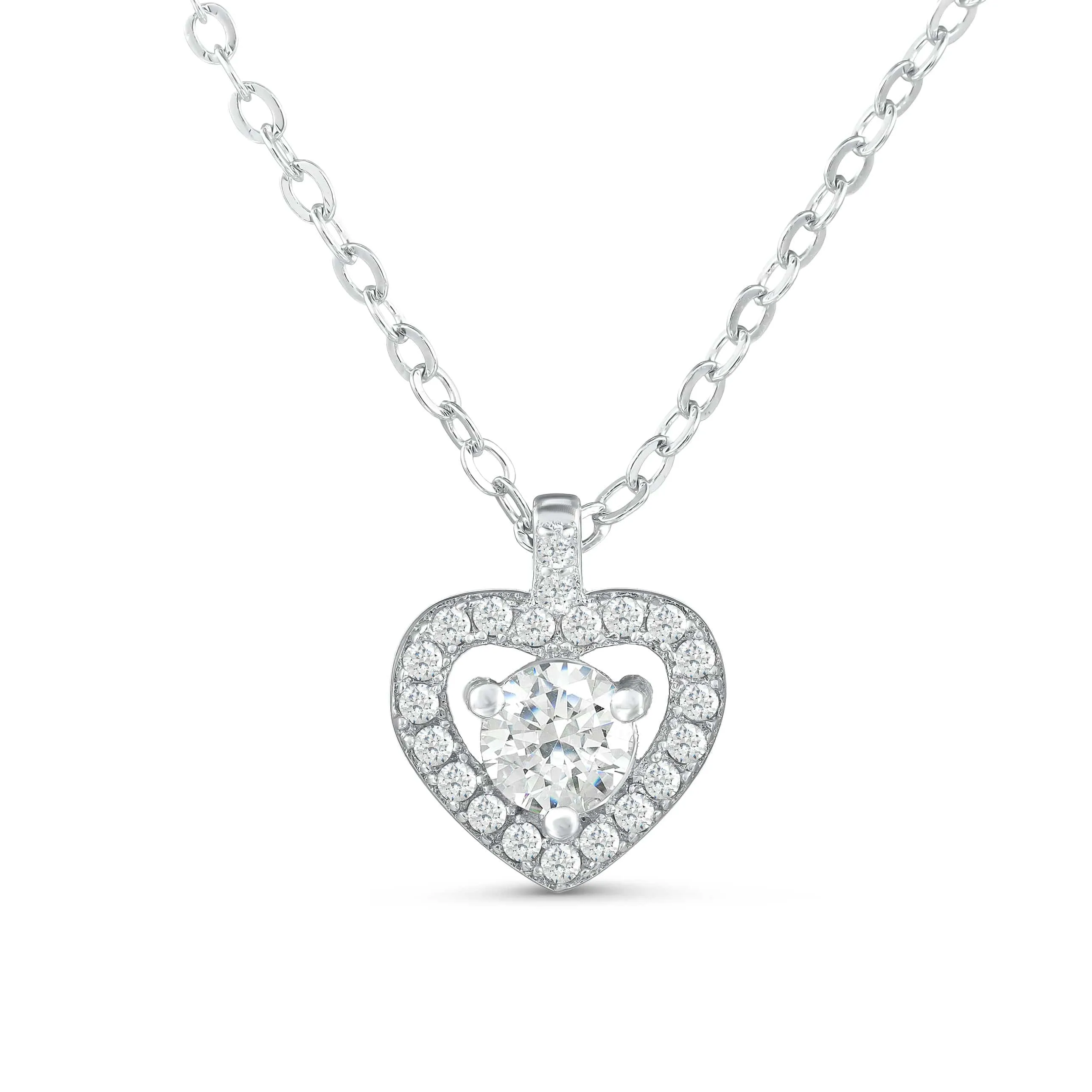 Silver Heart Necklace