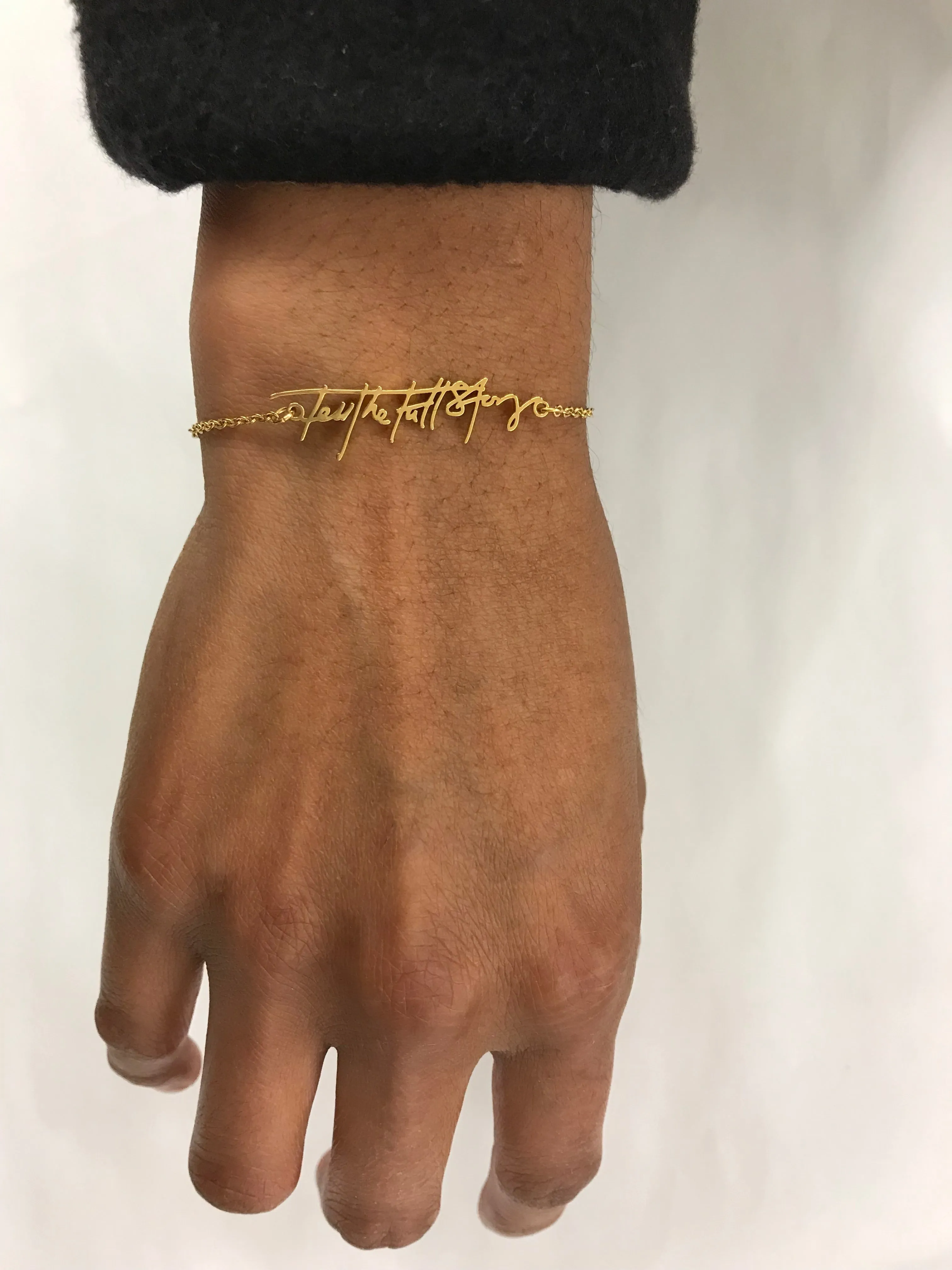 Tell the Full Story Bracelet - Gold