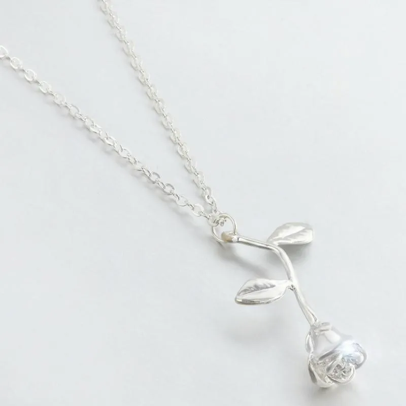 The Rose Dainty Necklace - 3 Colors Available