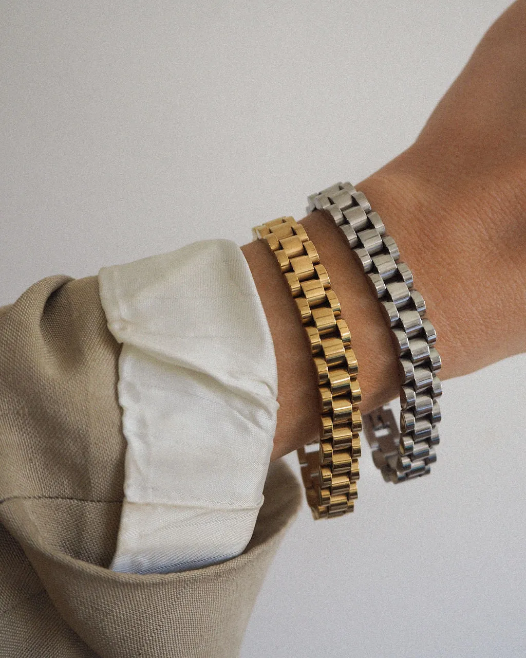 Timepiece Bracelet- Gold (Ships Late May)