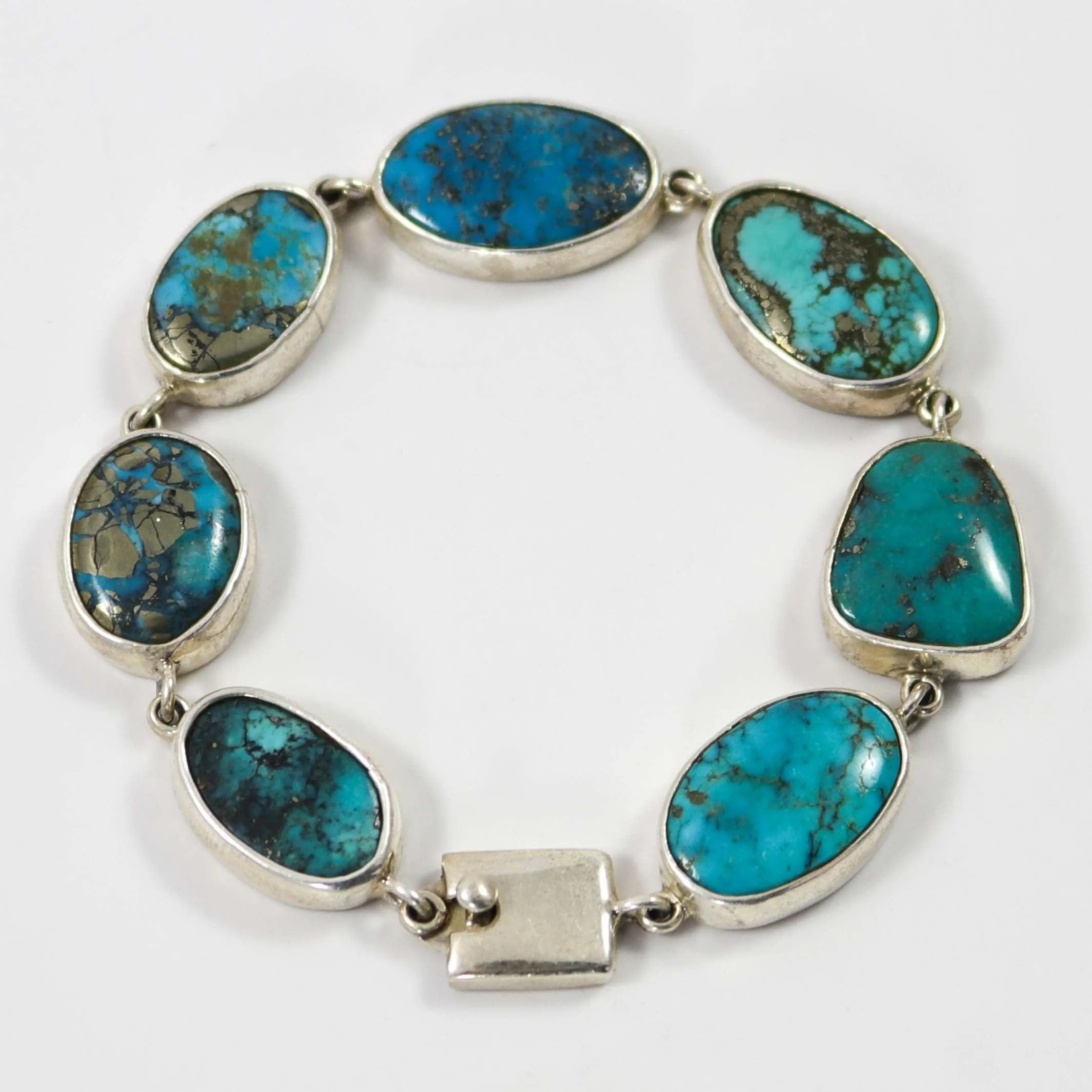 Turquoise Link Bracelet