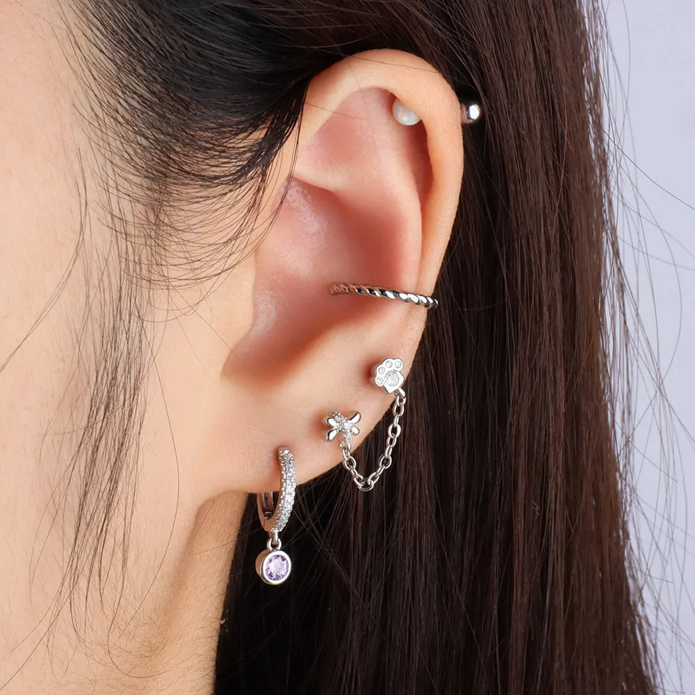 Twist Rope Ear Cuff