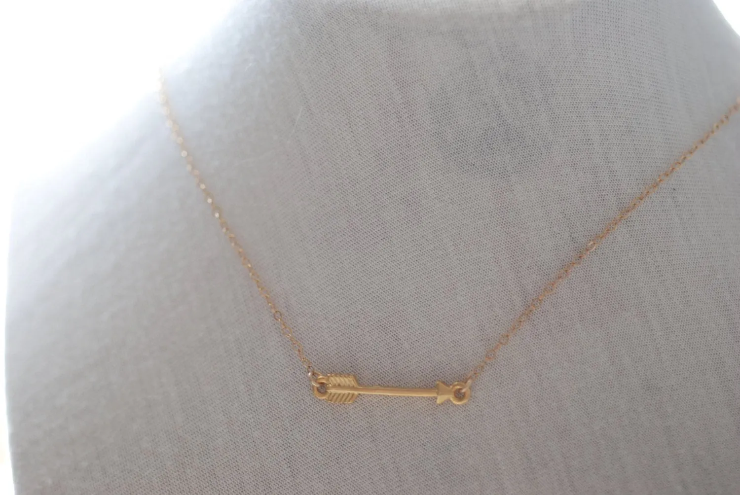 Wholesale Gold Arrow Necklace,14k gold Arrow,Simple Sideways Arrow,Gold Arrow necklace,dainty arrow necklace,arrow pendant,horizontal arrow