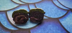 Yami Yami No Mi Devil Fruit Earrings - Unique Anime-Inspired Accessories for Fans